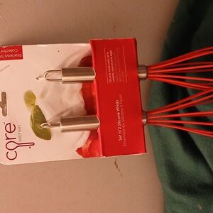 Set of silicone Whisks